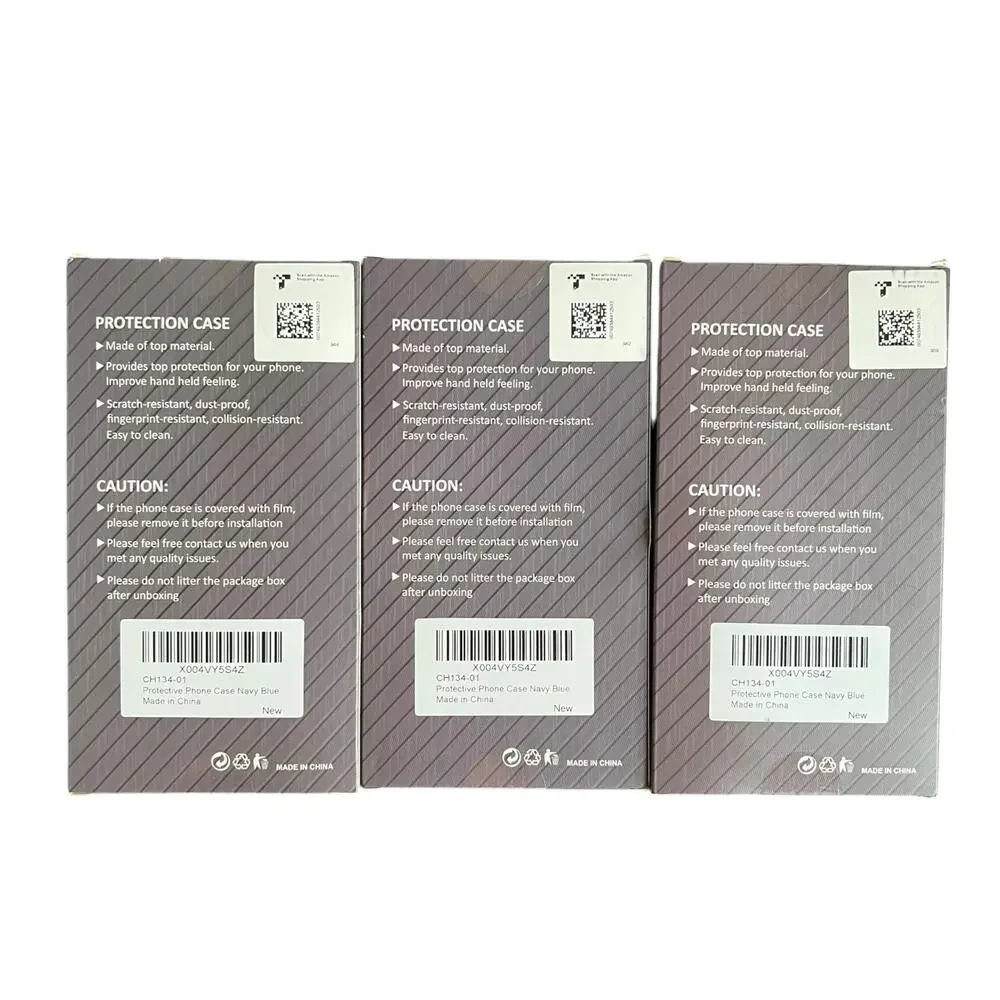 Lot 3 LUXEON Protective Matte Phone Case - Apple iPhone 15